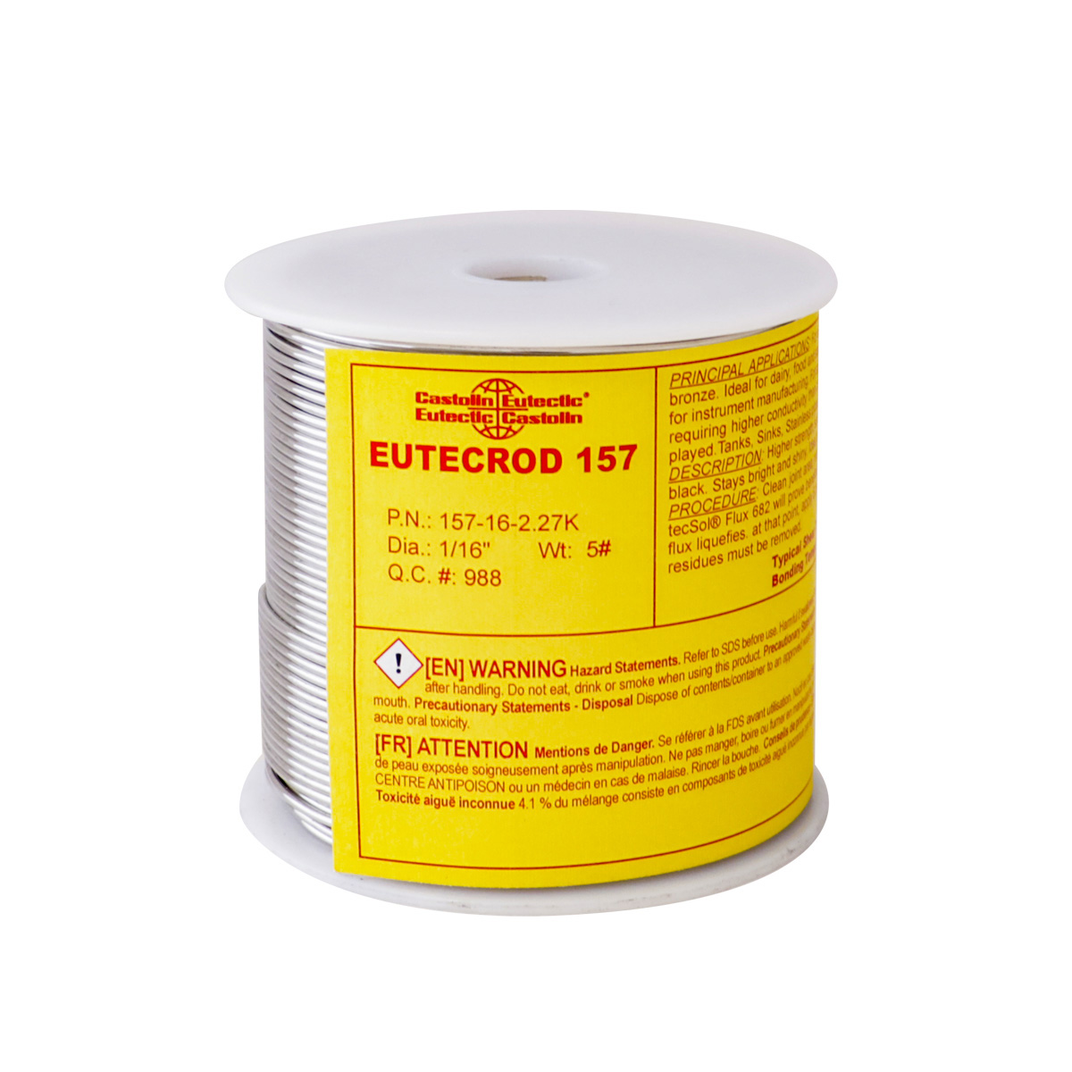 Lead-free soft soldering for low temperature capillary joining. Ideal for  copper alloys and stainless steels. Features and benefits Maximum wetting  and fluidity Excellent mechanical strength Good corrosion resistance  Excellent for stainless steel 